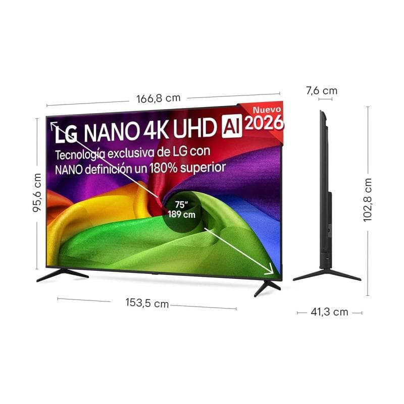 LG 75NU800B6LA 189cm (75″)
