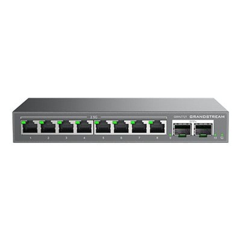 GRANDSTREAM GWN7721 8-Port Gigabit SFP L2 Switch