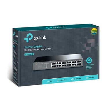 TP-LINK 24-Port Gigabit Switch Unmanaged 13″