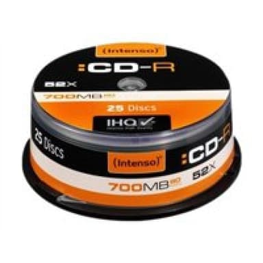 Intenso CD-R 80min/700MB, 25er Pack