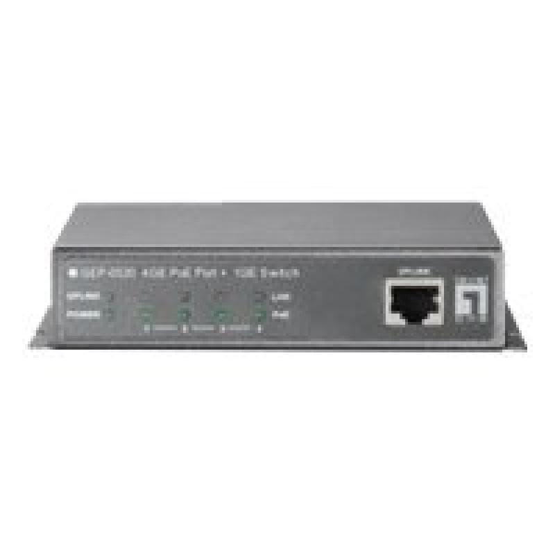 Switch 05P DT LevelOne GEP-0520 10/100/1000 PoE