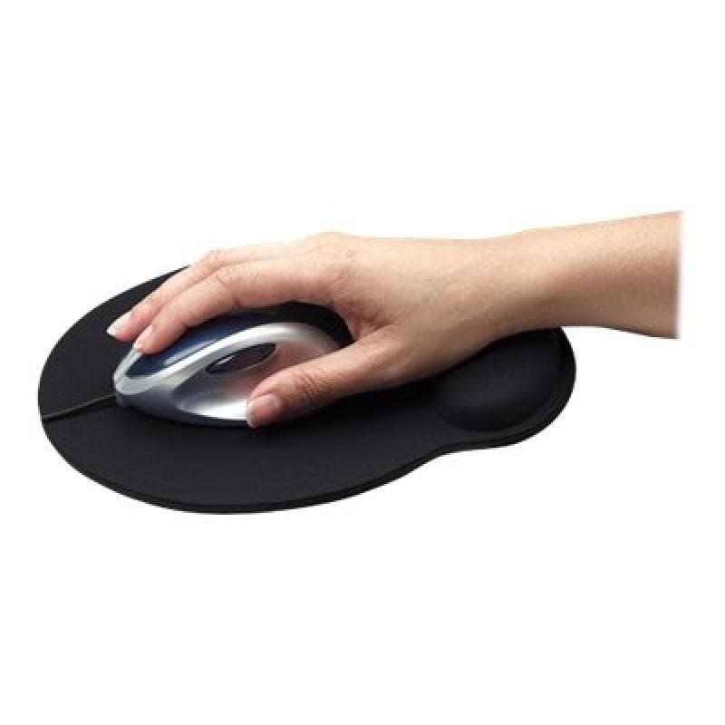 Manhattan Mousepad mit Handgelenkauflage schwarz