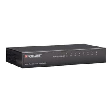 INTELLINET Net Switch 10/100 8P Metal Case