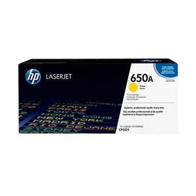 HP 650A Gelb LaserJet Tonerpatrone (CE272A)