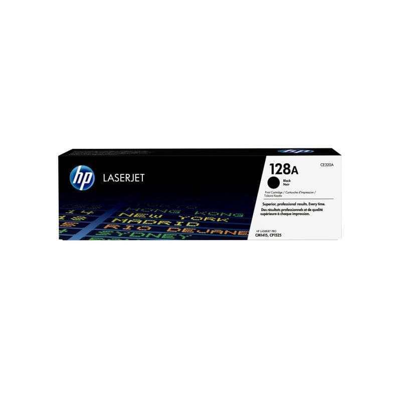 HP 128A Schwarz LaserJet Tonerpatrone (CE320A)