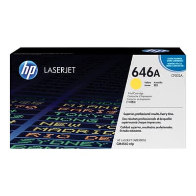 HP 646A Gelb LaserJet Tonerpatrone (CF032A)