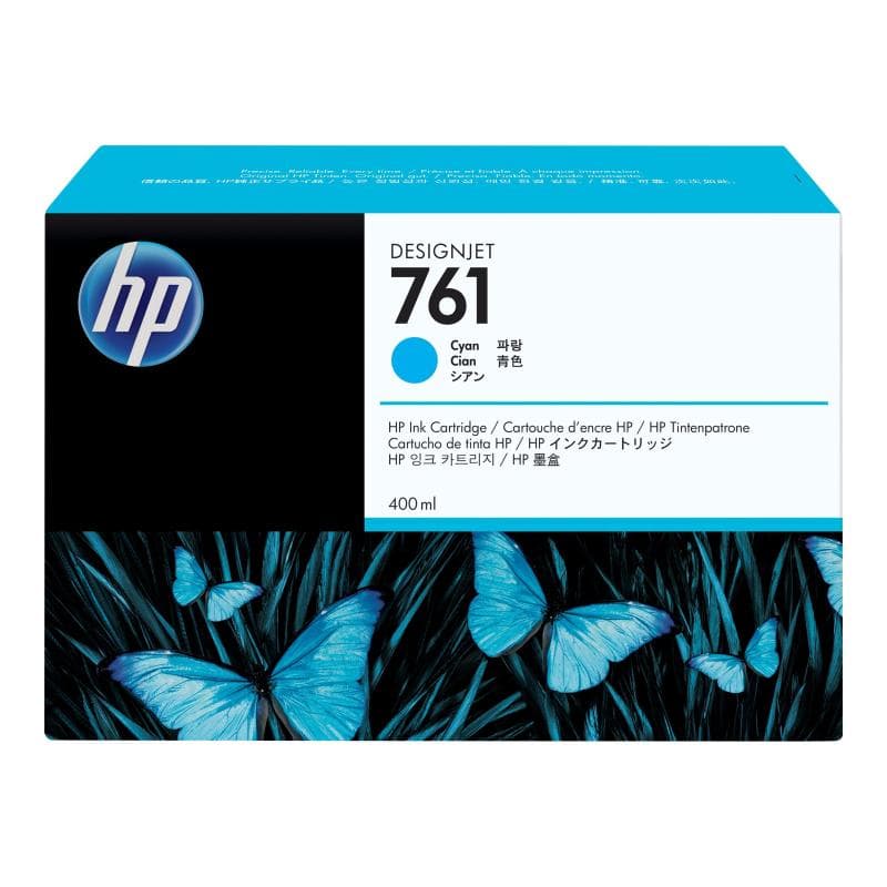 HP 761 Cyan Tintenpatrone