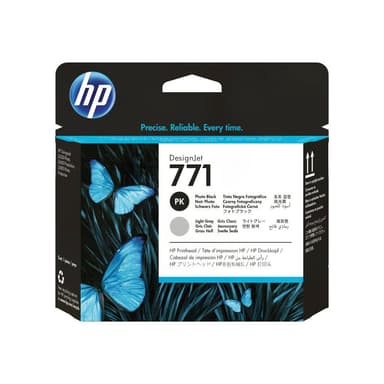 HP 771 Hellgrau, Photo schwarz Druckkopf