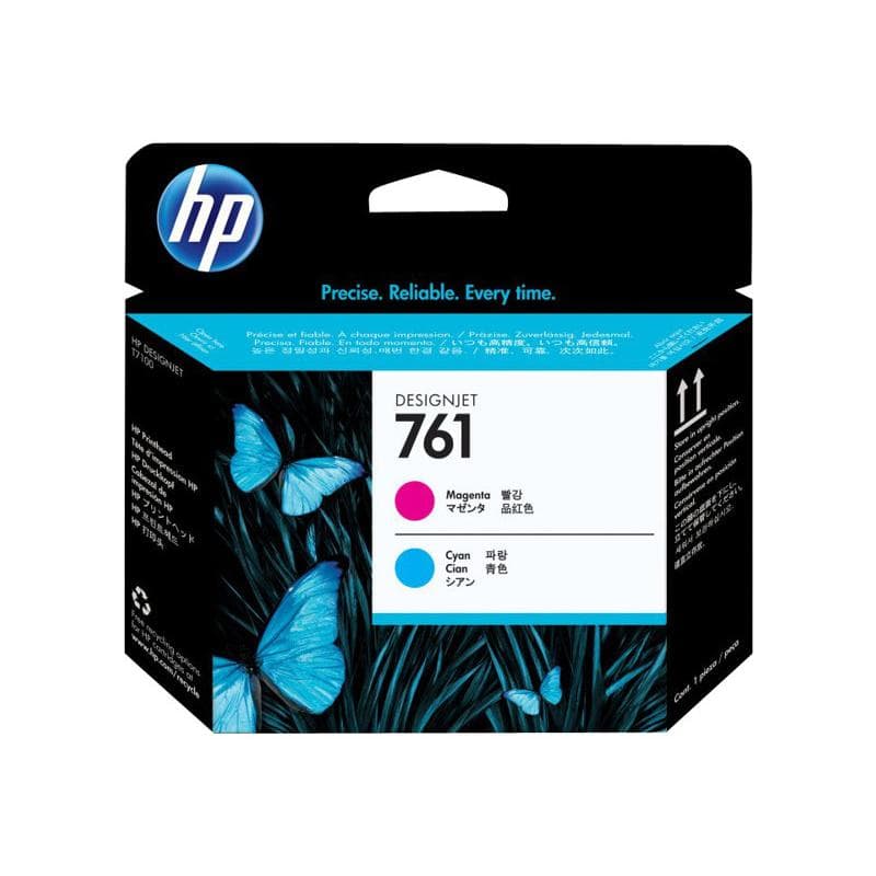 HP 761 Cyan, Magenta Druckkopf