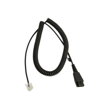 JABRA LINK¿ Anschlussskabel QD auf RJ11, gewendelt