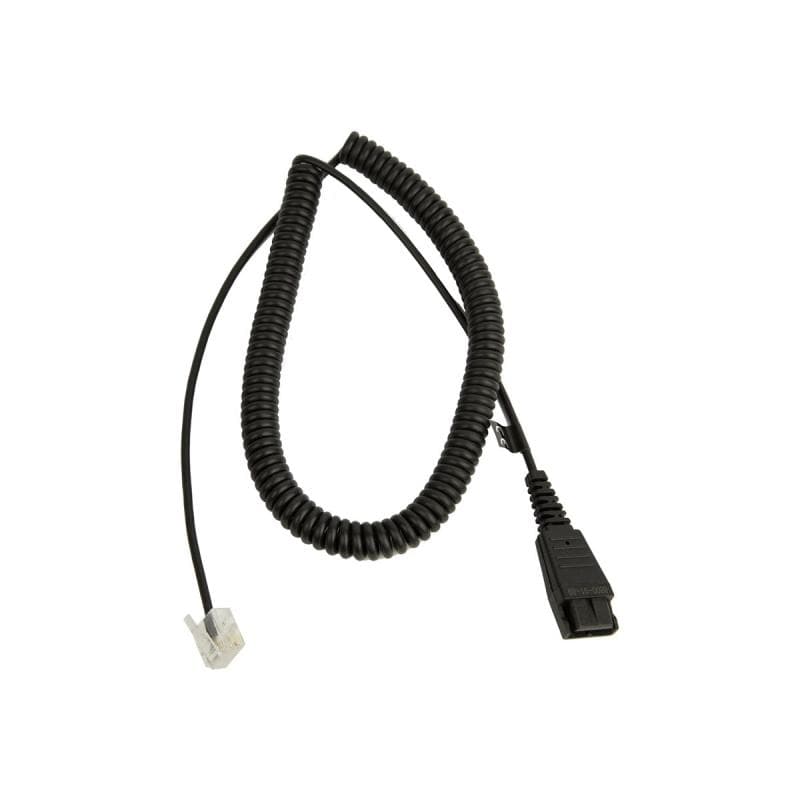 JABRA LINK¿ Anschlussskabel QD auf RJ11, gewendelt