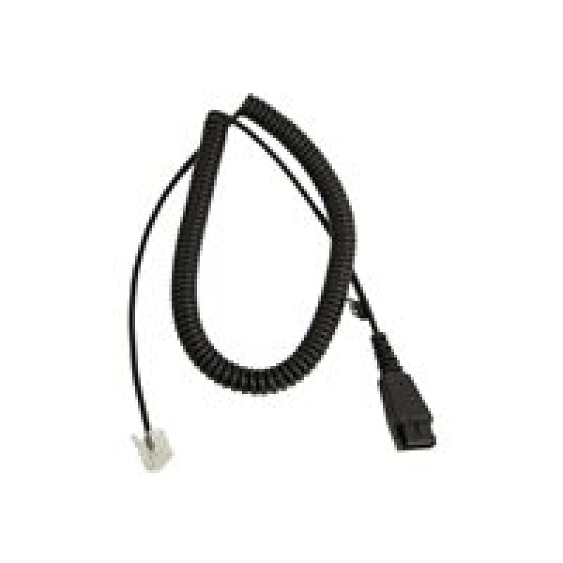 JABRA LINK¿ Anschlussskabel QD auf RJ11, gewendelt