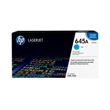 HP 645A Cyan LaserJet Tonerpatrone (C9731A)
