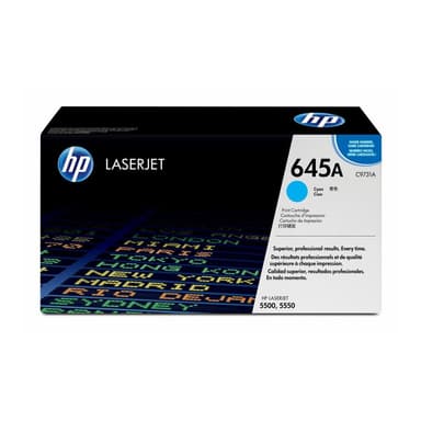 HP 645A Cyan LaserJet Tonerpatrone (C9731A)
