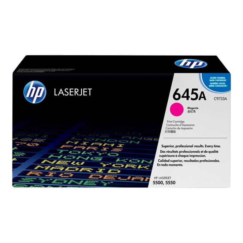 HP 645A Magenta LaserJet Tonerpatrone (C9733A)