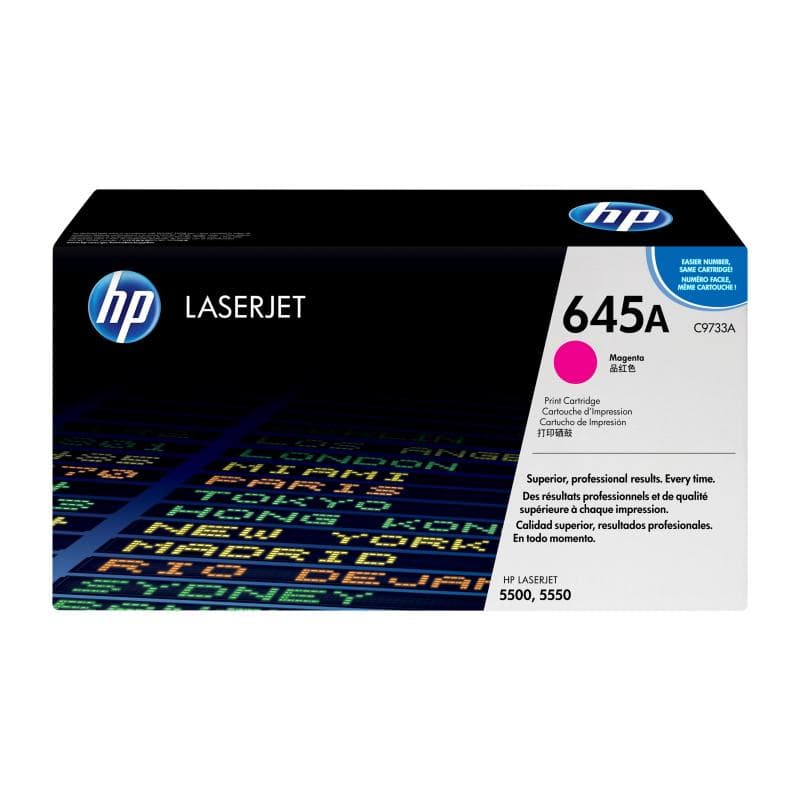 HP 645A Magenta LaserJet Tonerpatrone (C9733A)
