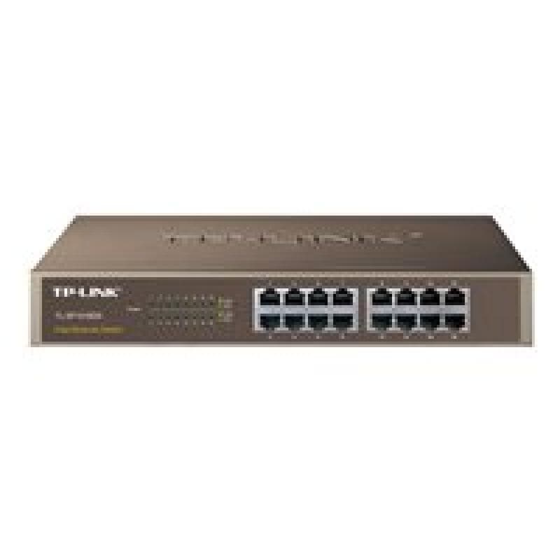 TP-LINK 16-Port 10/100 Mbps Switch 13″ Unmanaged