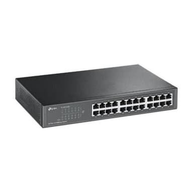 TP-LINK 24-Port 10/100 Mbps Switch 13″ Unmanaged