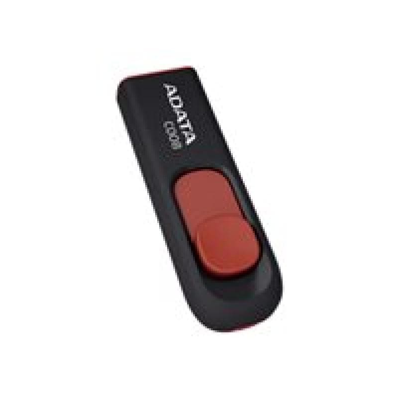ADATA 32GB USB Stick C008 Slider USB 2.0 schwarz rot