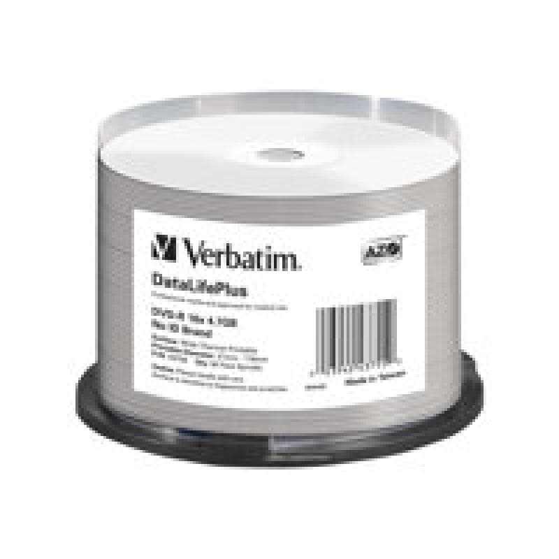 VERBATIM MED DVD+R Verbatim 4.7 GB 16x 050er CakeBox Thermo