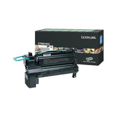 LEXMARK Besonders hohe Ergiebigkeit Schwarz Tonerpatrone LCCP, LRP