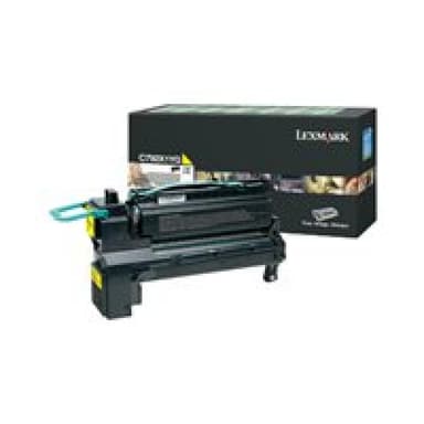 LEXMARK Besonders hohe Ergiebigkeit Gelb Tonerpatrone LCCP, LRP
