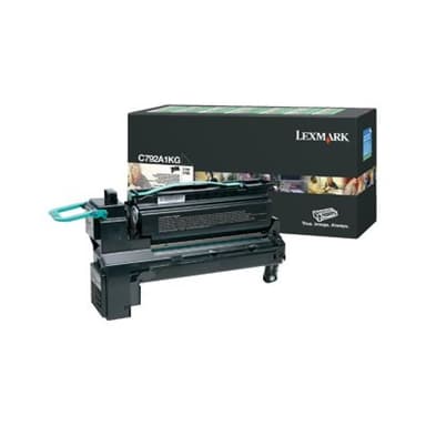 LEXMARK Schwarz Tonerpatrone LCCP, LRP
