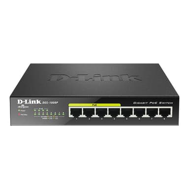 D-LINK 8-Port Layer2 PoE+ Gigabit Switch