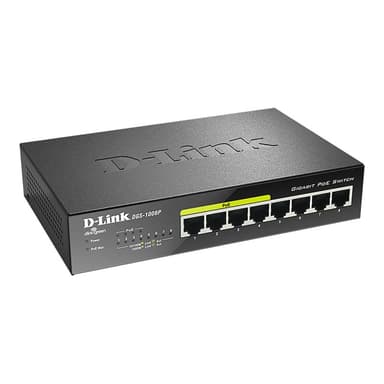 D-LINK 8-Port Layer2 PoE+ Gigabit Switch