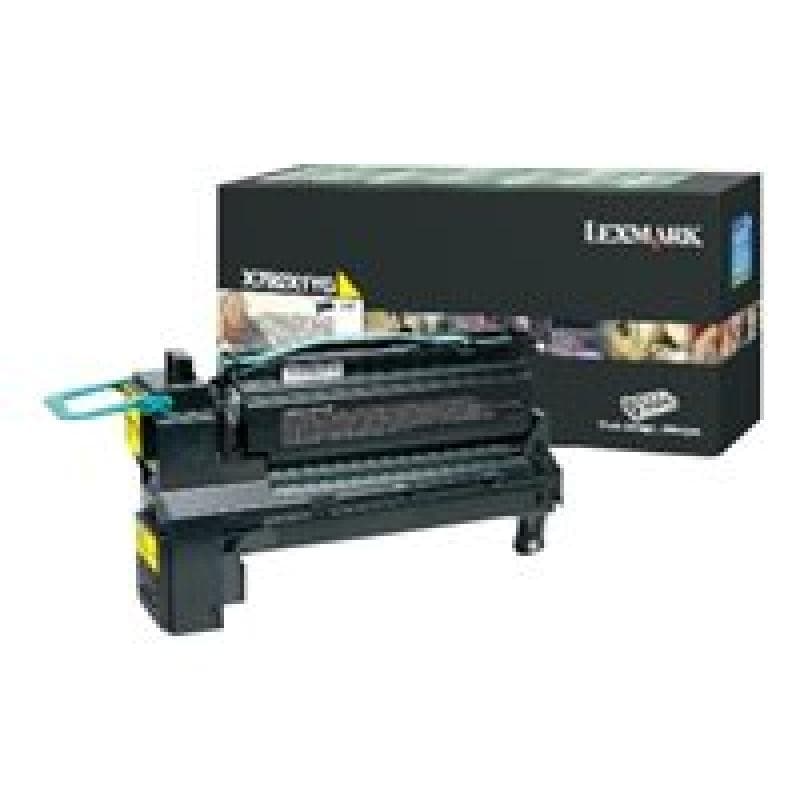 LEXMARK X792 Besonders hohe Ergiebigkeit Gelb Tonerpatrone LCCP