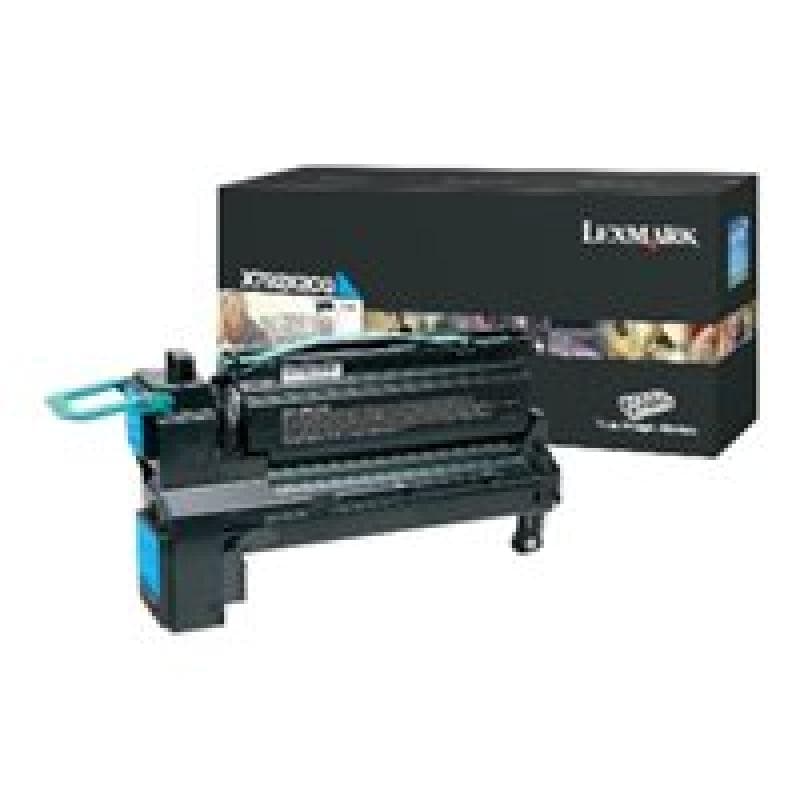 LEXMARK X792 Besonders hohe Ergiebigkeit Cyan Tonerpatrone LCCP