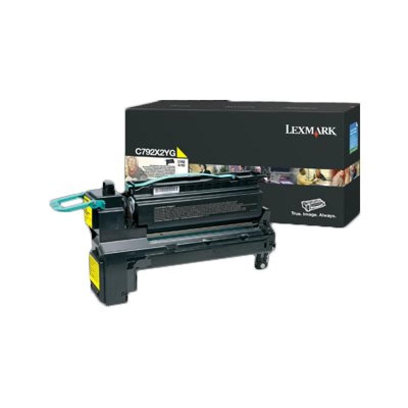 LEXMARK Besonders hohe Ergiebigkeit Gelb Tonerpatrone LCCP