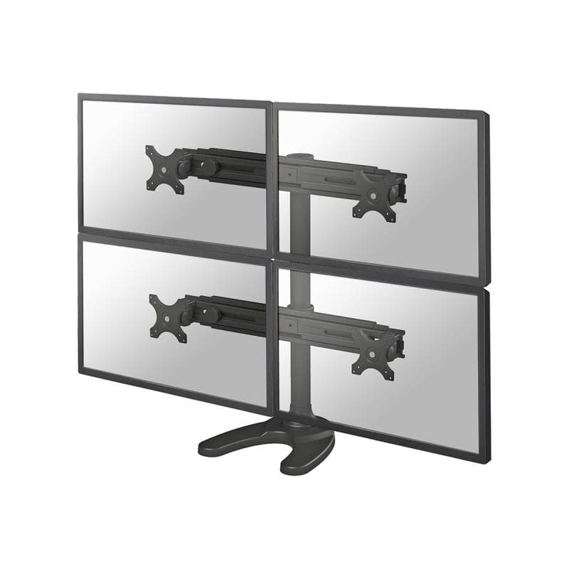 NEOMOUNTS Tischhalterung für vier Flachbildschirme bis 30″ (76 cm)