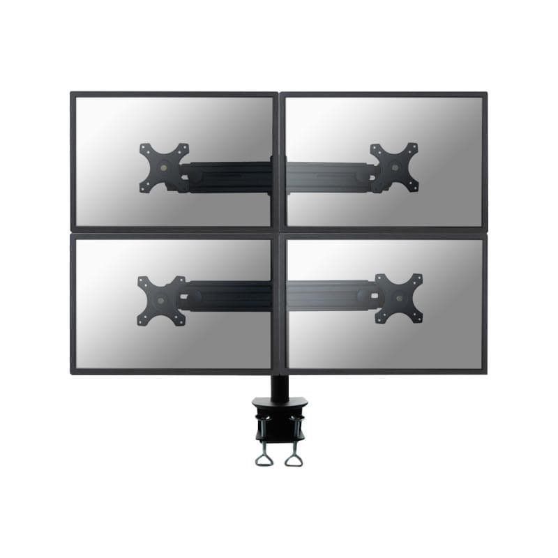 NEOMOUNTS Tischhalterung für vier Flachbildschirme bis 30″ (76 cm)