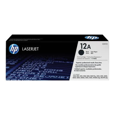 HP 12A Schwarz LaserJet Tonerpatrone (Q2612A)
