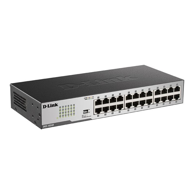 D-Link Switch 1000T 24P D-LINK DGS-1024D (Desk)