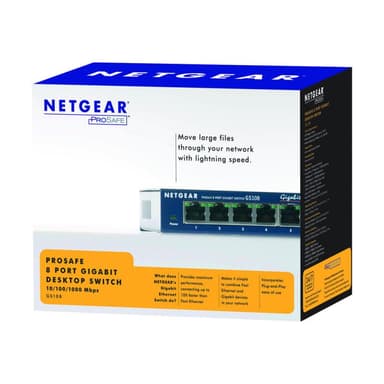 NETGEAR GS108GE 8-Port