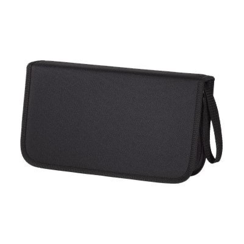 CD-/DVD-Nylontasche 104, Schwarz