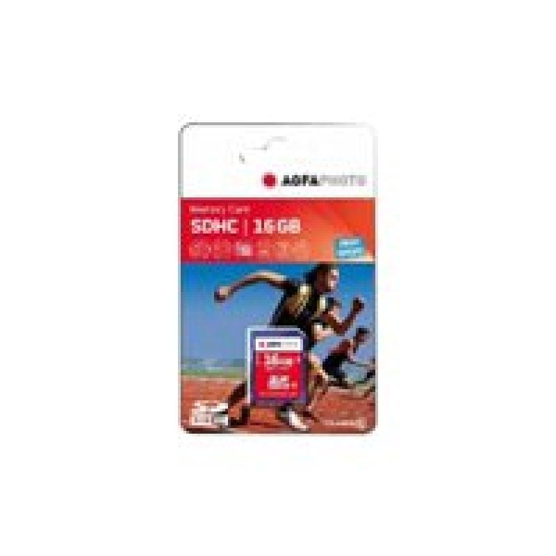AGFA Photo SDHC Karte 16GB Class 10 / High Speed / MLC