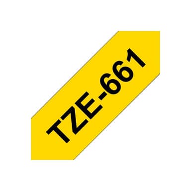Brother Schriftbandkassette TZE661 gelb/schwarz