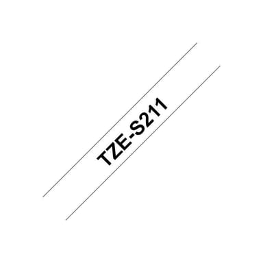 Tape TZES211/ w/s / 8m / 6mm / PT 1000
