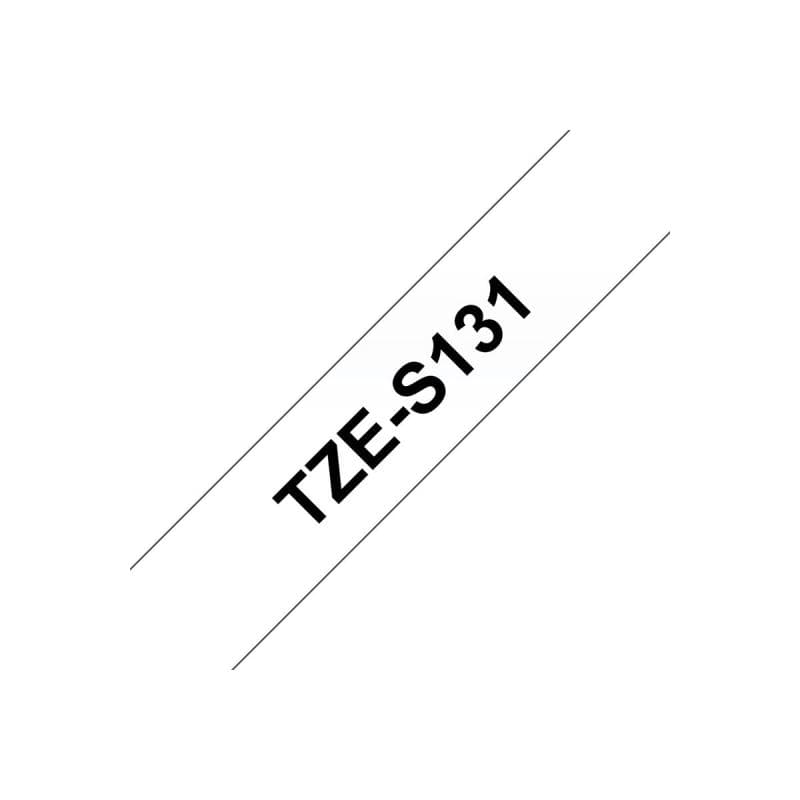 BROTHER TZES131/ transp/bk /8m/12mm/PT 1000