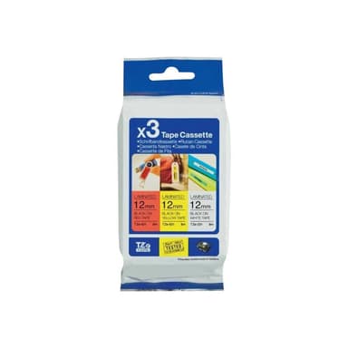 Brother TZE-Multipack 3er TZE231 weiß schwarz