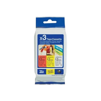 Brother TZE-Multipack 3er TZE231 weiß schwarz
