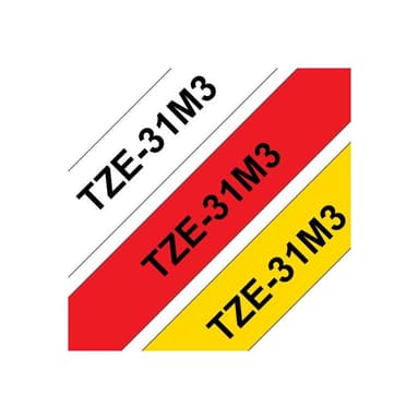 Brother TZE-Multipack 3er TZE231 weiß schwarz