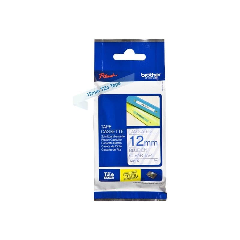 Tape TZE133/farbl/bl/8m/12mm/Ptouch 1000