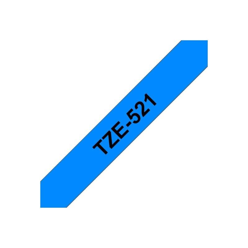 Tape TZE521/ blau/bk /8m/9mm/Ptouch 1000