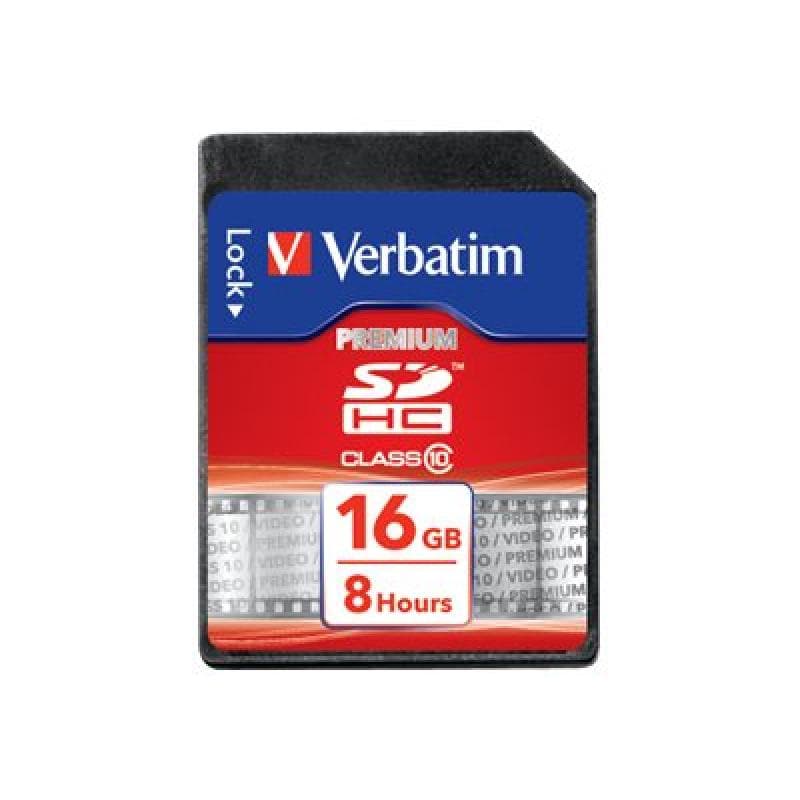 SD-Card 16GB Verbatim Class 10