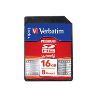 SD-Card 16GB Verbatim Class 10
