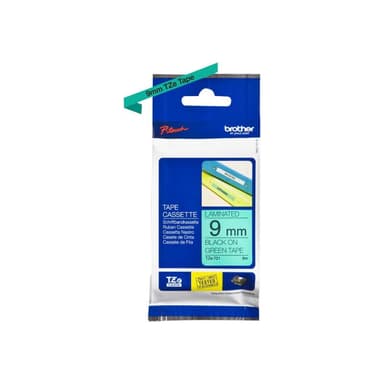 TZE-721 LAMINATED TAPE 9mm 8m